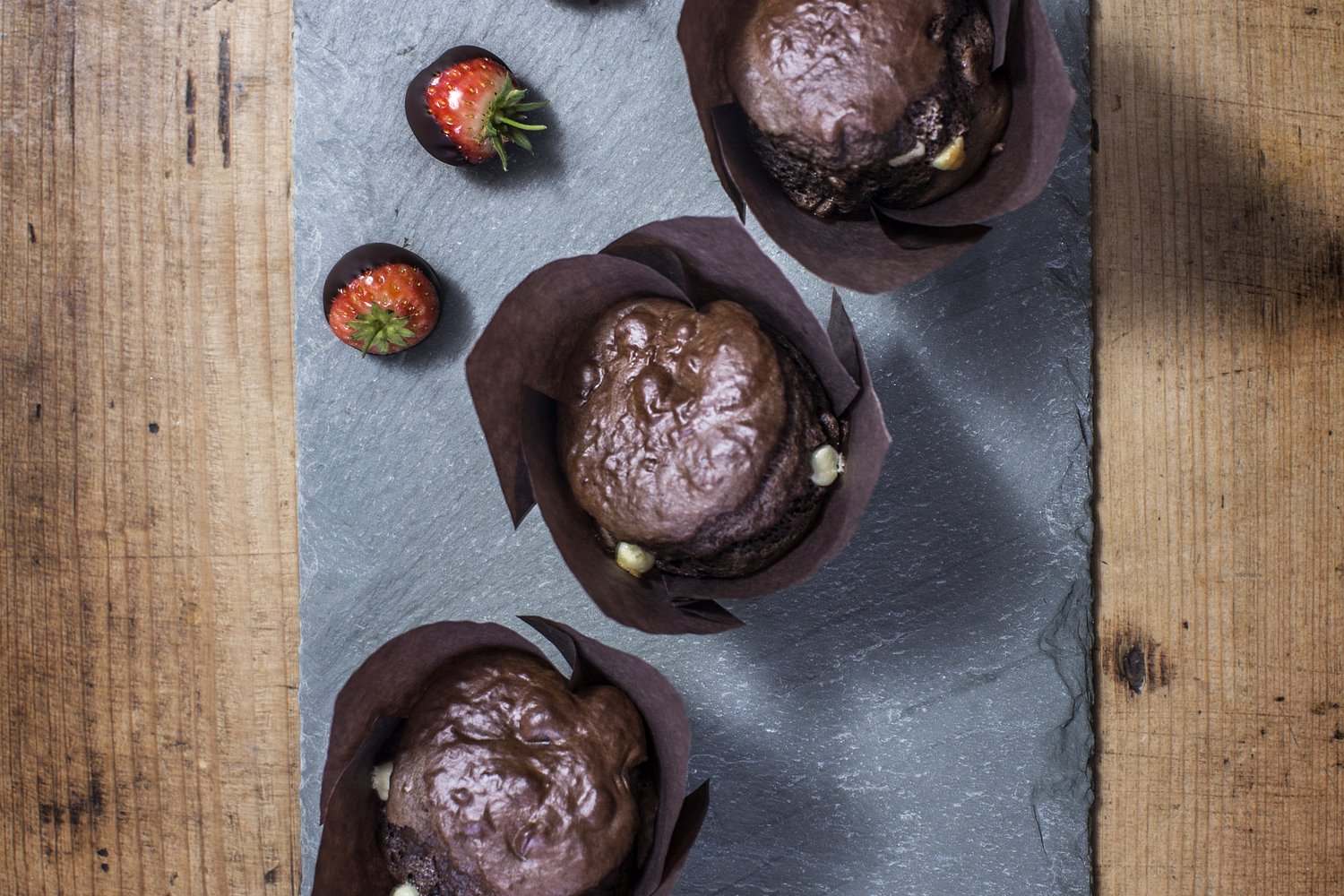 Huskyan chocolate muffins