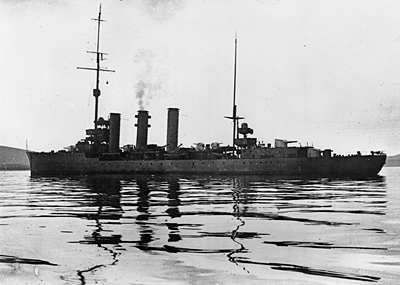 SMS Brummer before her scuttling